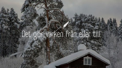 Det gör varken från eller till