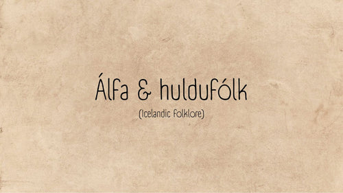 Huldufólkið í álfaborginni hjá Jökulsá