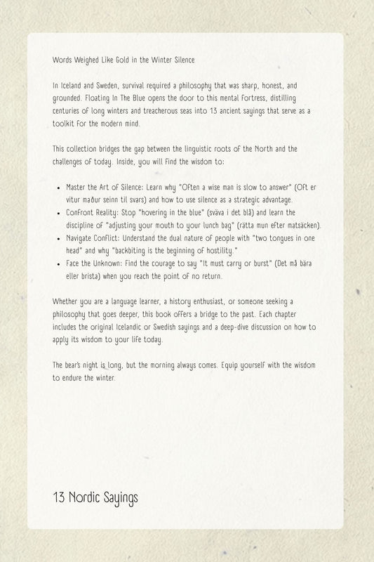 Book open to a page with text and an illustration of a person in a boat with a dog, titled 'Floating In The Blue'.