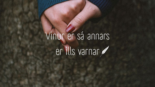 A Friend Is the One Who Warns Another of Evil