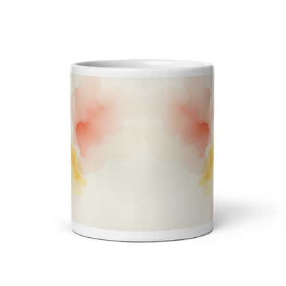 Watercolor (White glossy mug)