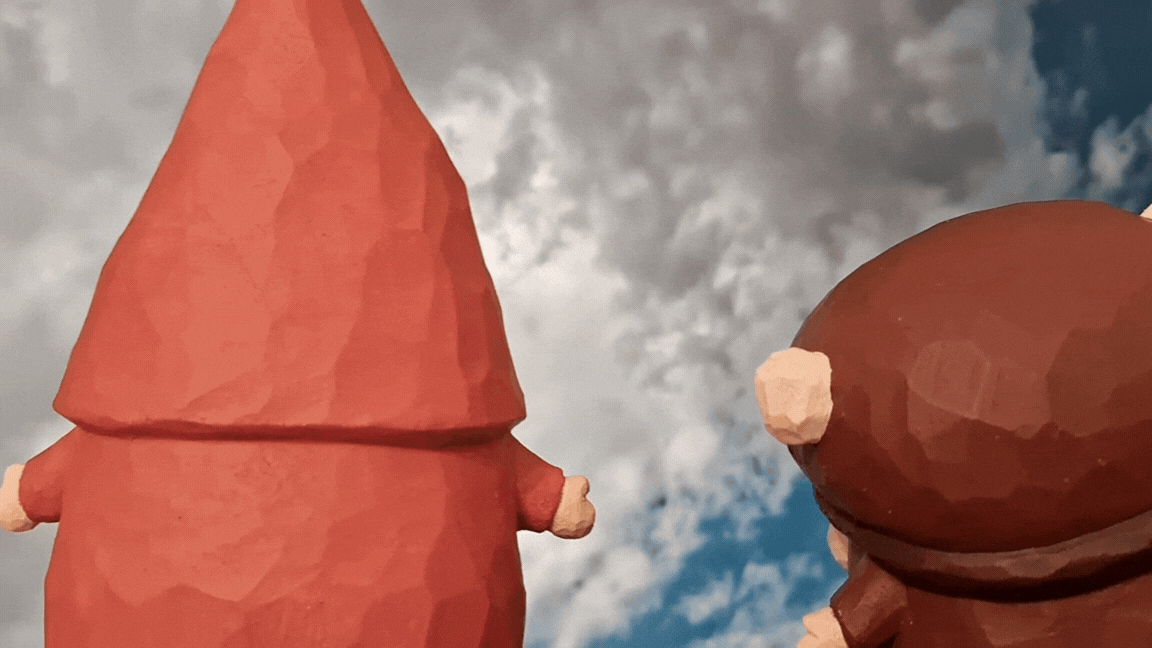 Björn and Sveinn are watching the sky