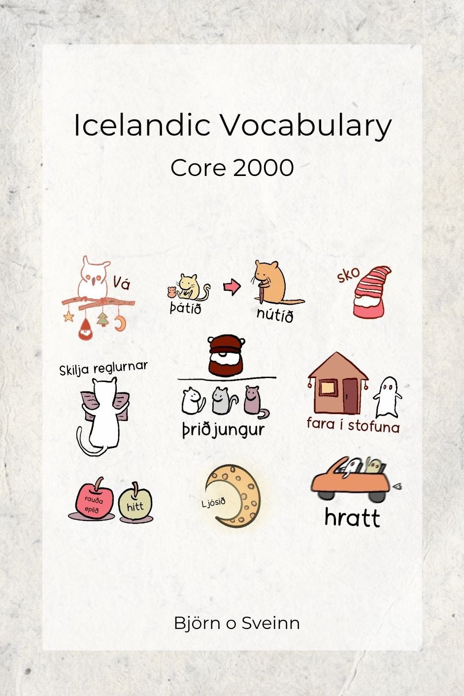 Book cover of Icelandic Vocabulary Core 2000