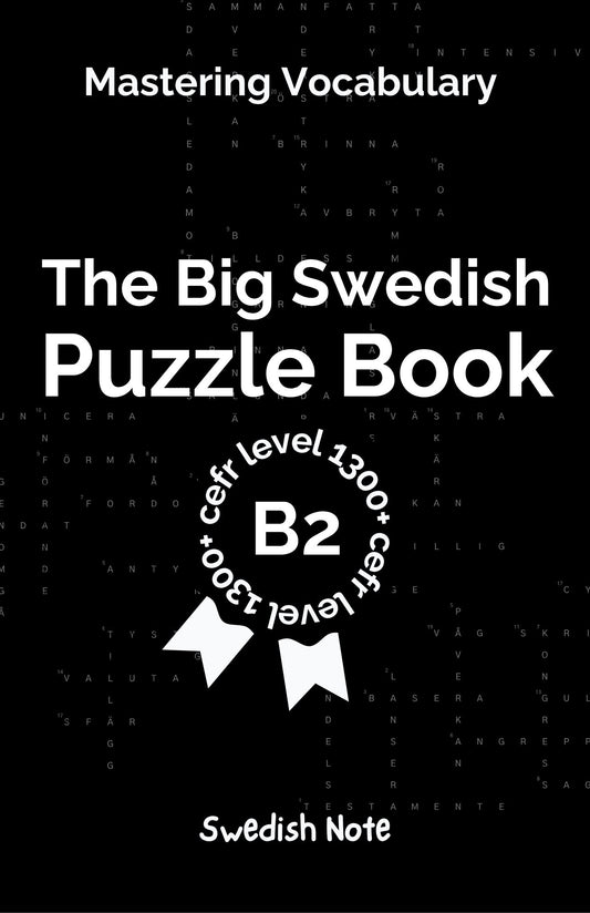 Swedish Puzzle Book B2 瑞典語拼字遊戲書 4
