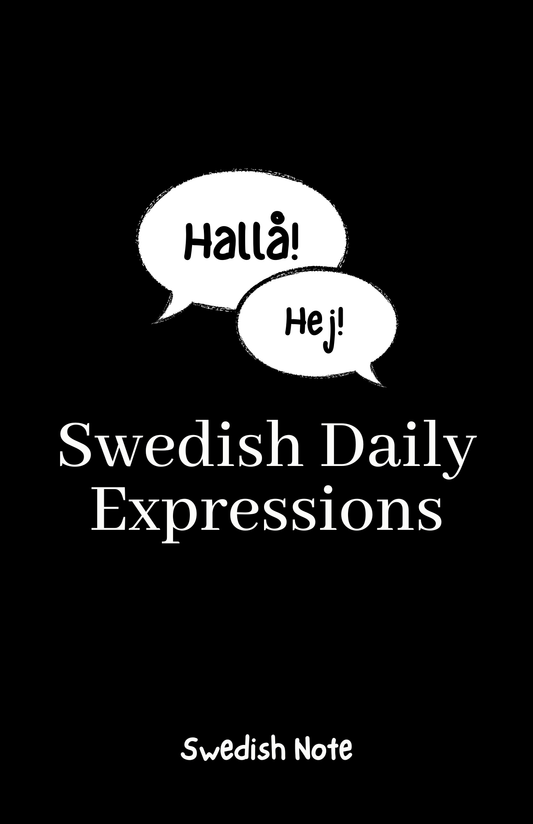 Swedish Daily Expressions 瑞典日常會話書