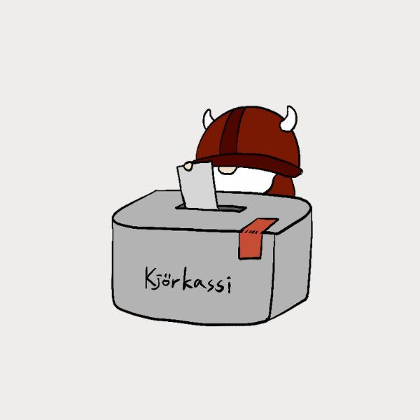 Björn is voting