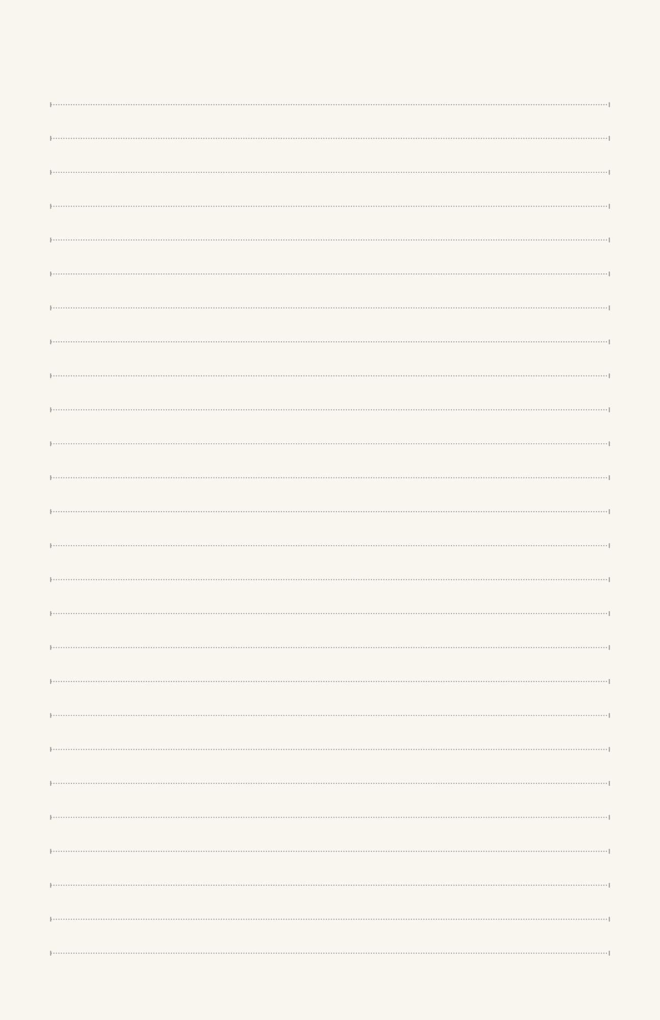 White paper with black horizontal lines