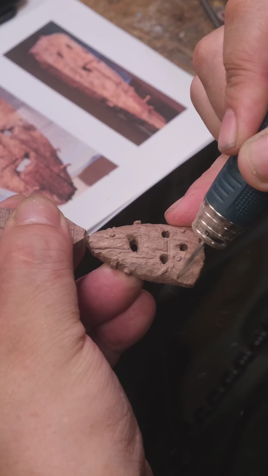 Load video: making process of gríma